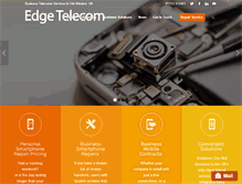 Tablet Screenshot of edgetel.co.uk